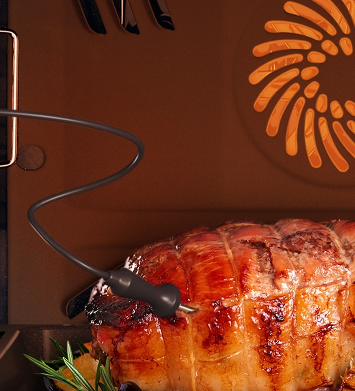 Funkce Food Probe - kontrola vnitřní teploty pokrmu