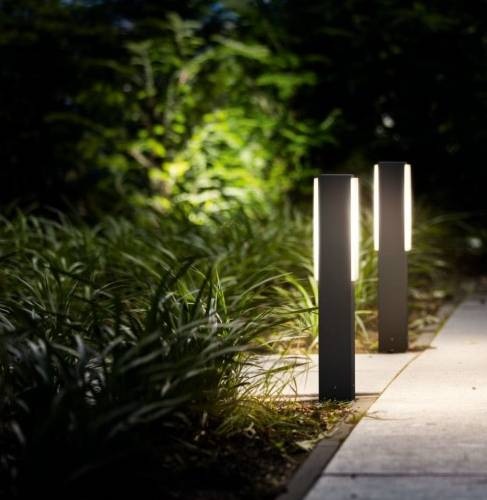 Venkovní svítidlo Philips Stratosphere Pedestal, LED, teplá bílá - antracitové