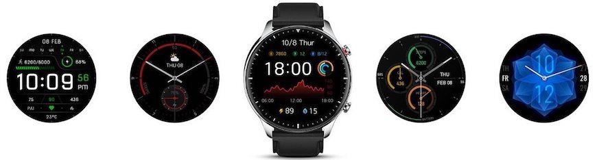 Chytré hodinky Amazfit GTR 2 Sport edition černé Chytré hodinky Amazfit GTR 2 Sport edition černé