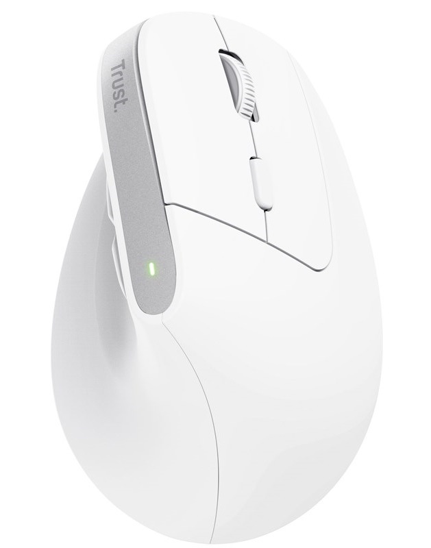 Myš Trust Bayo+ Ergonomic Wireless bílá