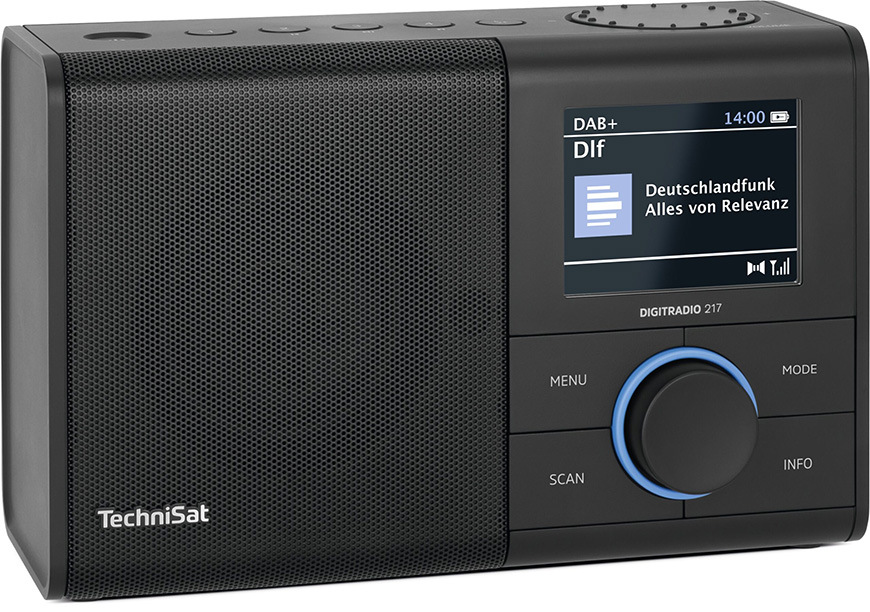 Radiopřijímač DAB+ Technisat DigitRadio 217, černý