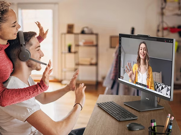 Počítač All In One Lenovo IdeaCentre AIO 27AKP10 šedý Lenovo IdeaCentre AIO 27AKP10, šedá