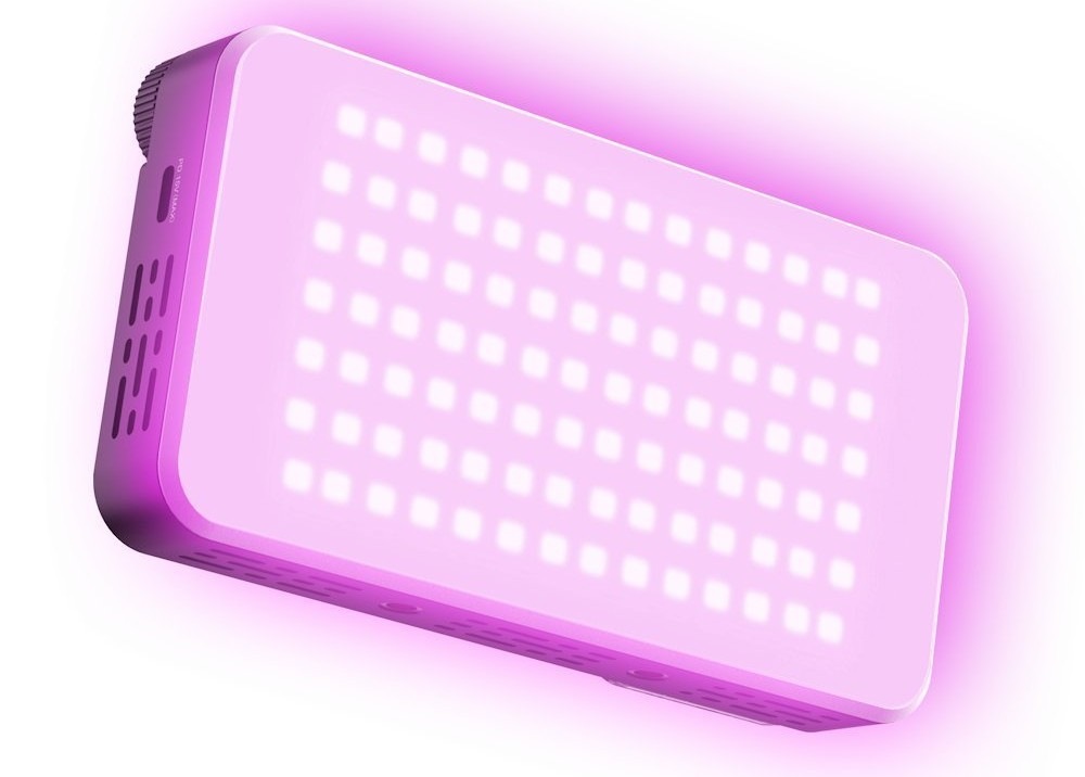 LED světlo Rollei LUX Compact 40W RGB umožňuje široký výběr chromatičnosti od 2 500 do 9 000 K