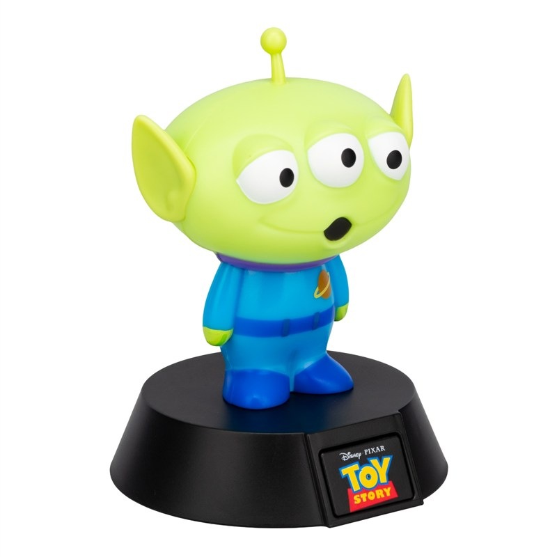 Dekorativní LED Paladone Icon Light Toy Story Alien černé/modré/zelené