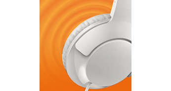 Sluchátka Philips SHB3075WT bílá
