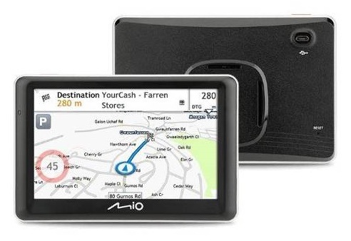 Navigační systém GPS Mio Spirit 7800 Full Europe Lifetime černá