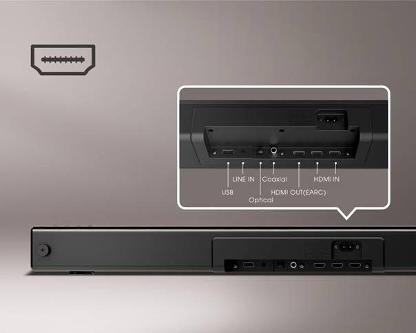 Soundbar Hisense HS312 černý