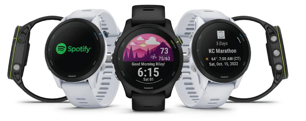 Chytré hodinky Garmin Forerunner 255 Music bílé