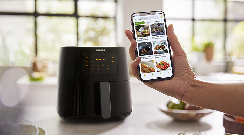 Fritéza horkovzdušná Philips Airfryer XL Connected HD9280/90 Fritéza horkovzdušná Philips Airfryer XL Connected HD9280/90