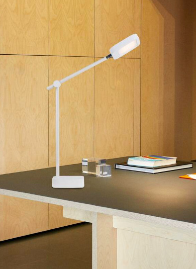 Stolní LED lampička Top Light Iva B - bílá