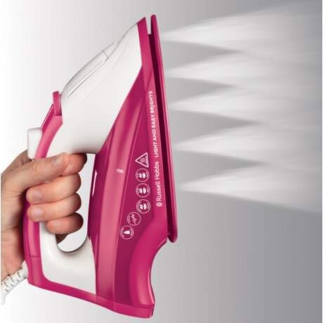 Žehlička RUSSELL HOBBS 26480-56 Light & Easy Brights Berry růžová Žehlička RUSSELL HOBBS 26480-56 Light & Easy Brights Berry růžová