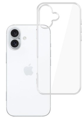 Kryt na mobil 3mk Clear Case na Apple iPhone 17 průhledný Kryt na mobil 3mk Clear Case na Apple iPhone 17 průhledný