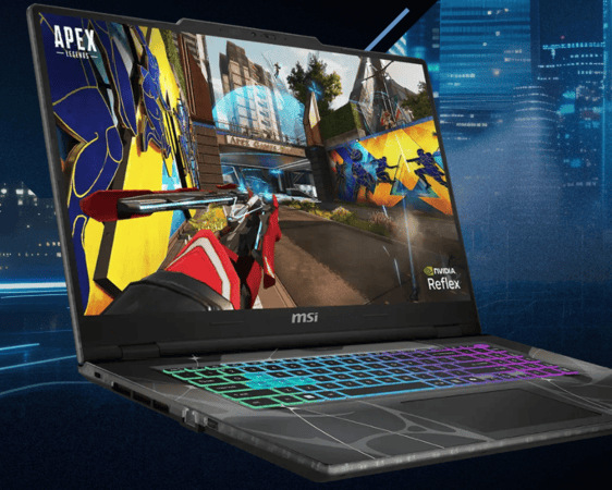 Notebook MSI Cyborg 17 B2RWFKG-064XCZ černý Notebook MSI Cyborg 17 B2RWFKG-064XCZ černý