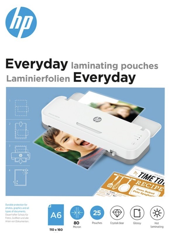Laminovací fólie HP s tloušťkou 80 mikronů, 25 ks v balení