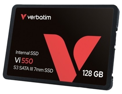  VERBATIM SSD Vi550 S3 128GB SATA III, 2.5” W 430/ R 560 MB/s