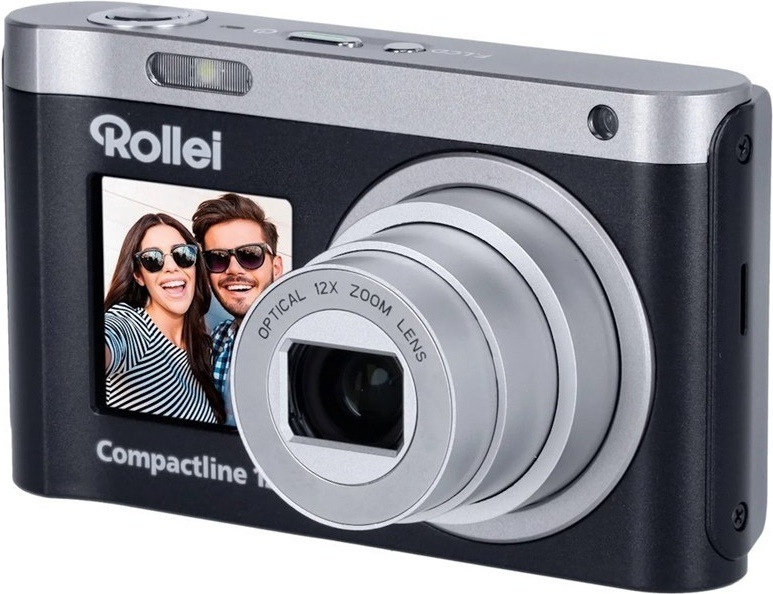 Digitální kompakt Rollei Compactline 12X, černá barva