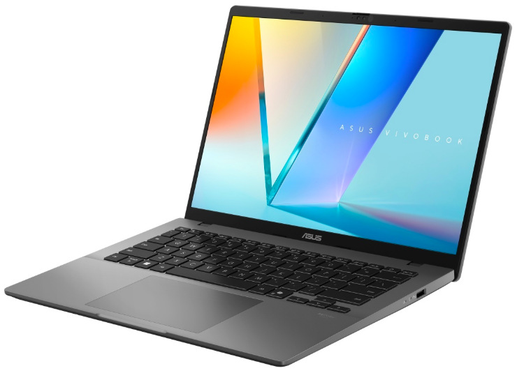 ASUS Vivobook S14 M3407KA-OLED020WZ z pravého úhlu s OLED displejem