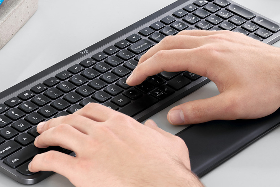 Klávesnice Logitech Wireless MX Keys, US šedá Klávesnice Logitech Wireless MX Keys, US šedá