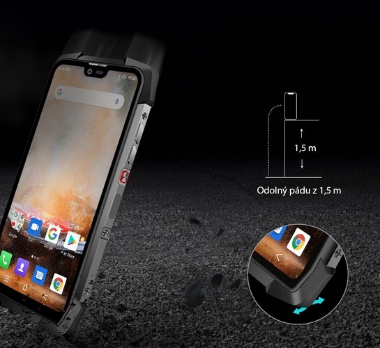 Mobilní telefon iGET BLACKVIEW GBV9700 Pro černý