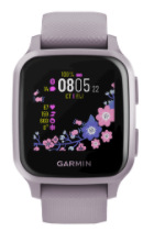 Chytré hodinky Garmin Venu Sq - Light Gold/White Band