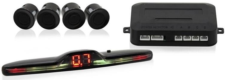 Parkovací asistent Compass 4 senzory, WING, LED display