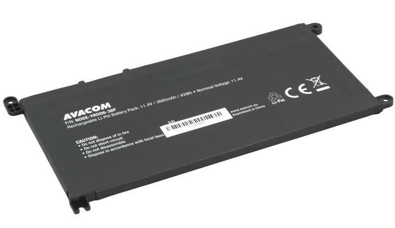 Baterie Avacom Dell Inspiron 3583, Vostro 5481, 5581, 5590 Li-Pol 11,4V 3685mAh 42Wh