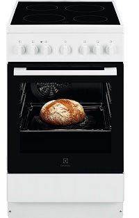 Sklokeramický sporák Electrolux LKR520066W bílý Sporák Electrolux LKR520066W