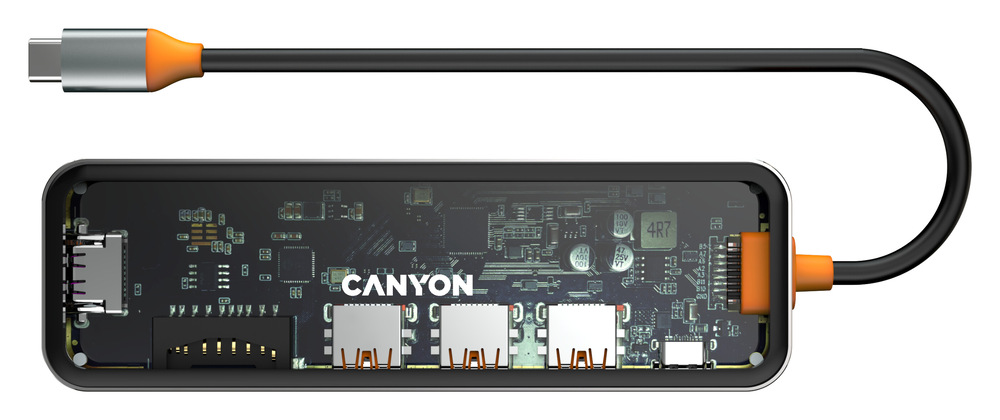 Canyon DS-13 7v1 zaujme i tělem ze zinkové slitiny a tvrzeného skla