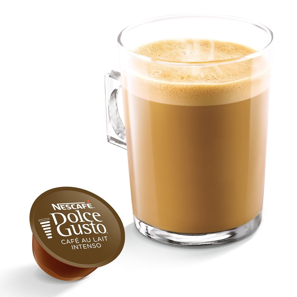 Kapsle pro espressa NESCAFÉ Dolce Gusto® Café au Lait Intenso (16 ks)