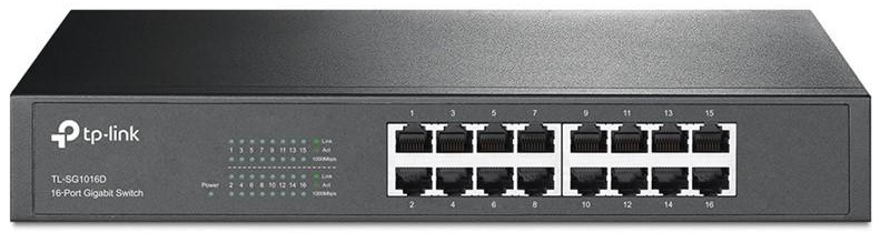 Switch TP-Link TL-SG1016D šedý
