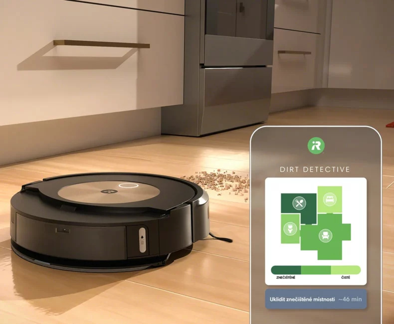 Robotický vysavač iRobot Roomba j9+ (Ruby) bronzový
