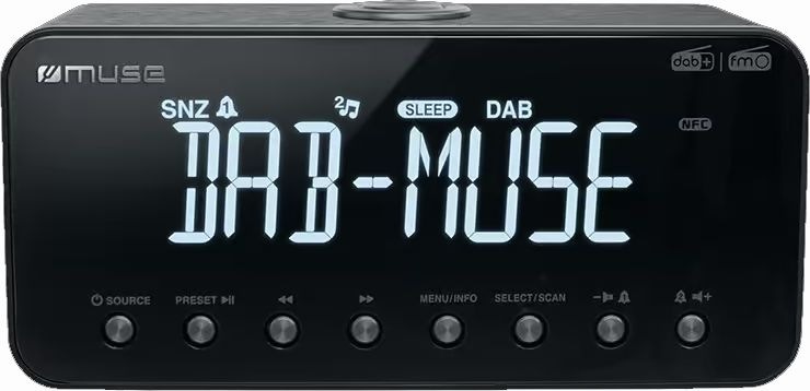 Radiobudík MUSE M-196DAB černý