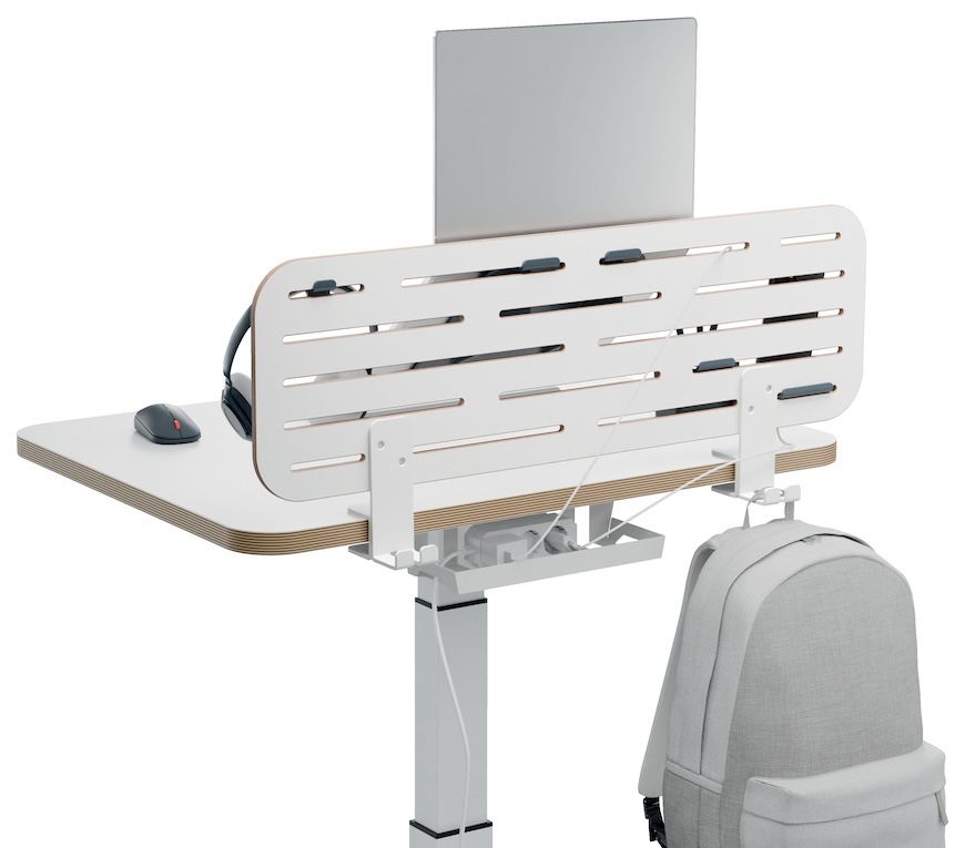 Organizér Leitz Ergo Pegboard Desk bílý Organizér Leitz Ergo Pegboard Desk bílý