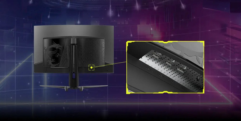 Herní monitor MSI MAG 321CUP QD-OLED černý