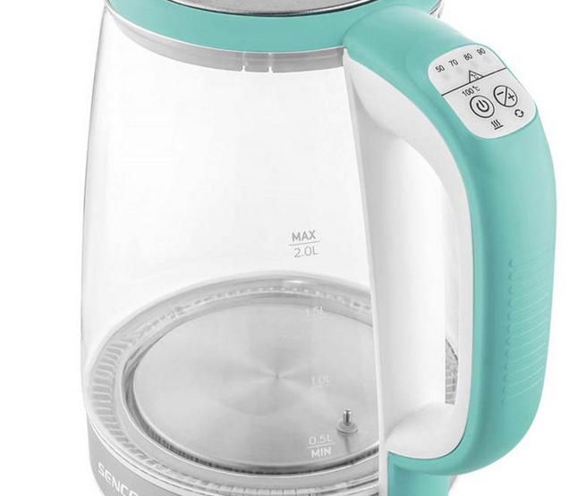 Rychlovarná konvice Sencor SWK 2191GR zelená Sencor SWK 2191GR nastavitelná teplota