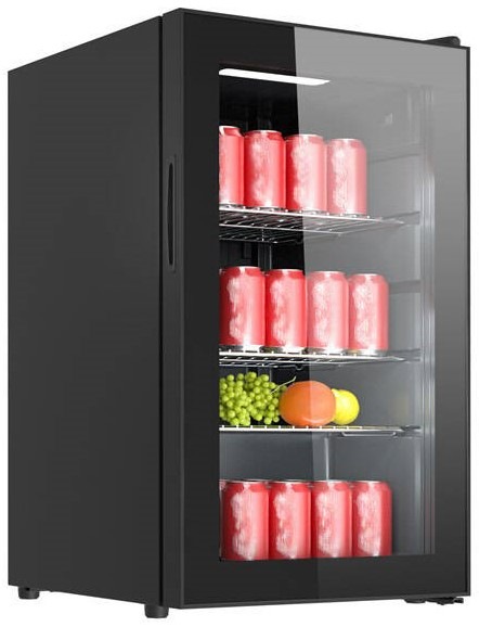 Chladicí vitrína Guzzanti GZ 70G černá