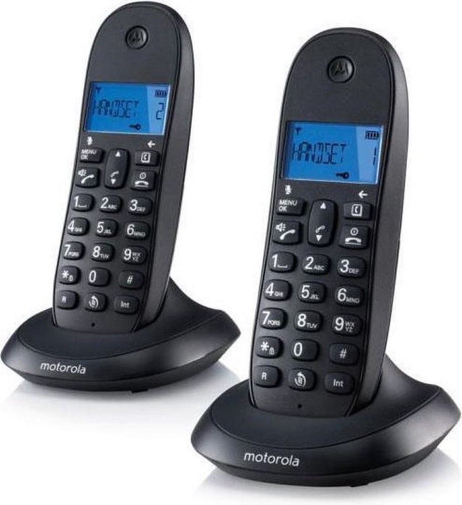 Domácí telefon Motorola C1002CB+ Duo černý