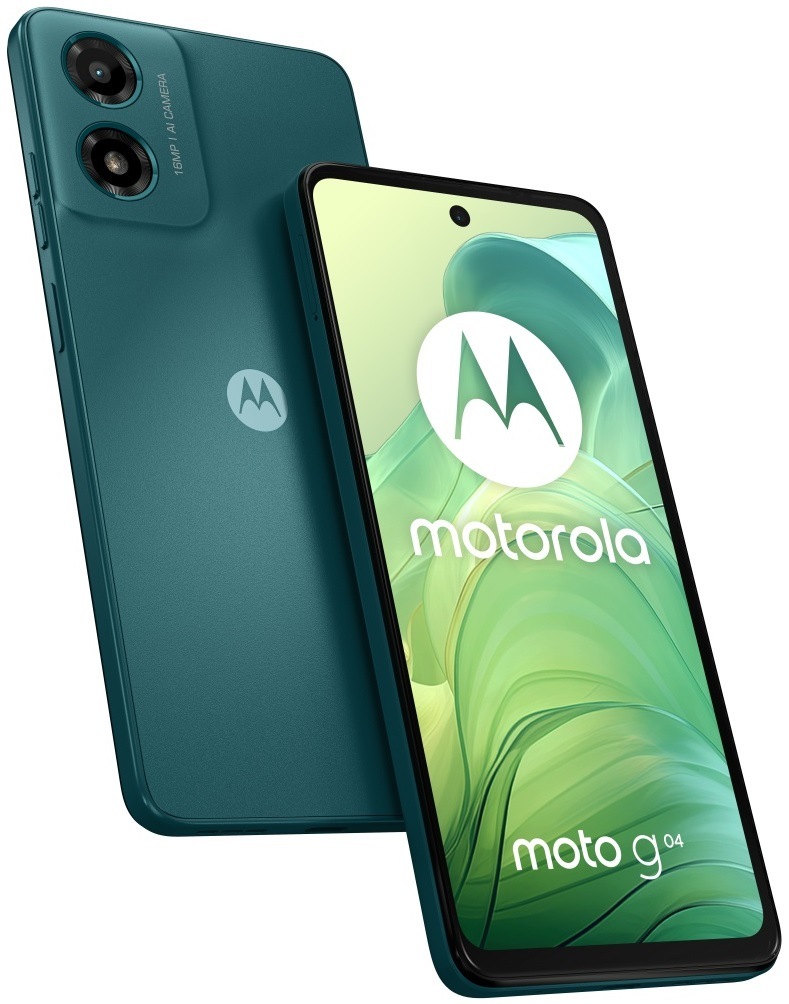 Mobilní telefon Motorola Moto G04 4 GB / 64 GB zelený
