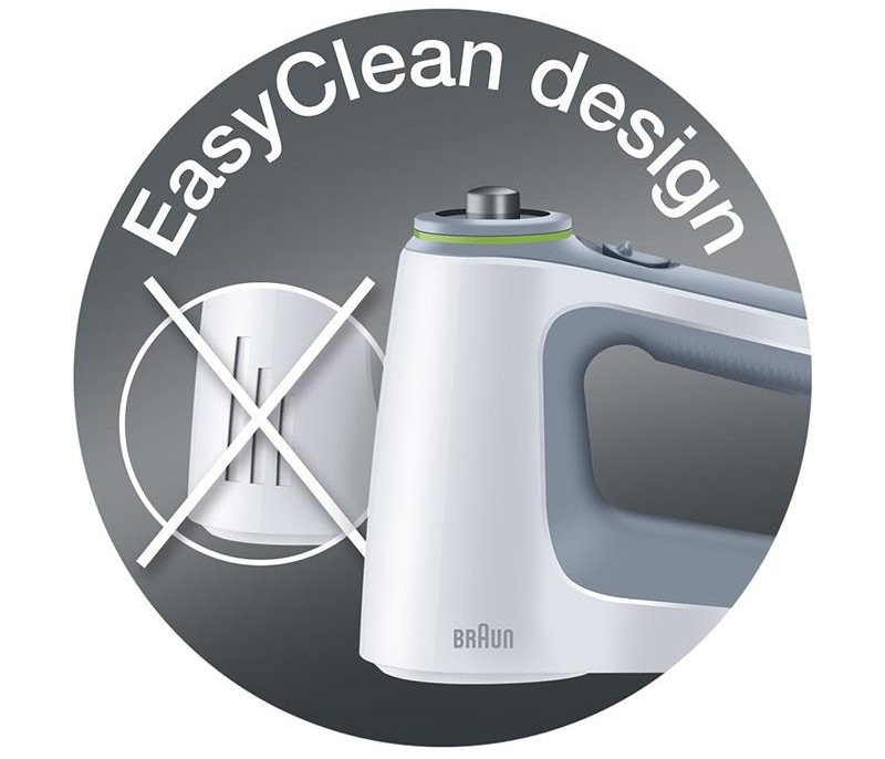 Ruční šlehač Braun MultiMix 5 HM5107WH šedý/bílý
