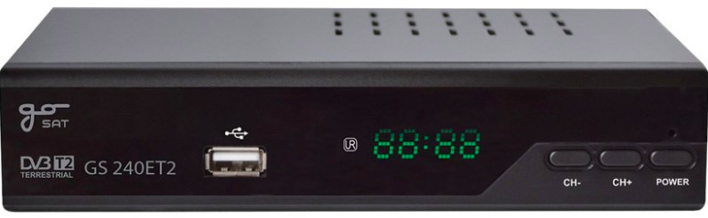 Set-top box GoSAT GS240ET2