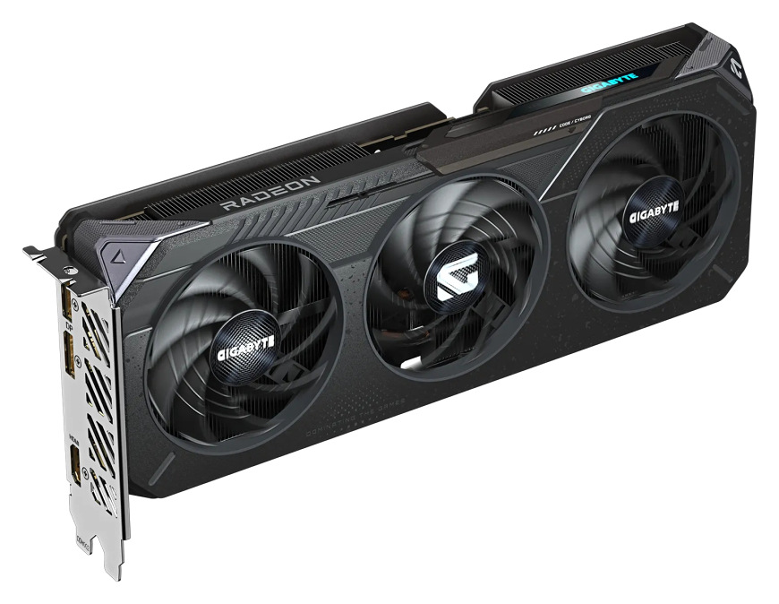 Grafická karta GIGABYTE AMD Radeon RX 9060 XT Gaming OC 8GB s trojitým ventilátorem