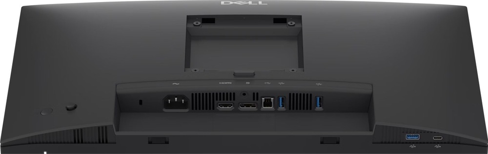 Zadní strana monitoru Dell Pro P2226H bez stojanu s napájením, HDMI, DisplayPortem, USB-B, třemi USB-A a USB-C.