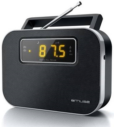 Radiopřijímač MUSE M-081 R černý