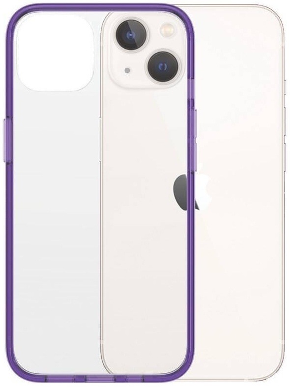 Kryt na mobil PanzerGlass ClearCaseColor na Apple iPhone 13 fialový/průhledný