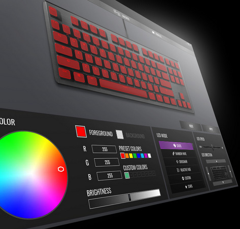 Klávesnice Cooler Master CK550 V2, BROWN Switch, US layout černá Klávesnice Cooler Master CK550 V2, BROWN Switch, US layout černá
