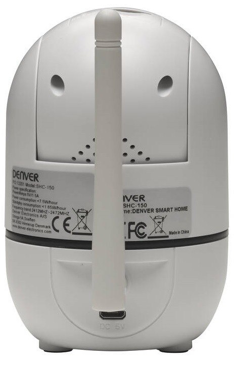 IP kamera Denver SHC-150 indoor, TUYA bílá IP kamera Denver SHC-150 indoor, TUYA bílá