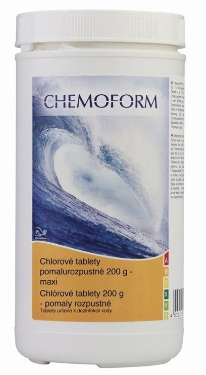 Bazénová chemie Chemoform Maxi 1 kg, tableta 200 g