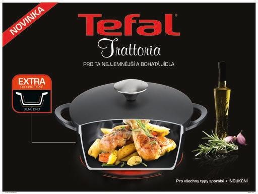Hrnec s poklicí Tefal Trattoria E2185334 Hrnec s poklicí Tefal Trattoria E2185334