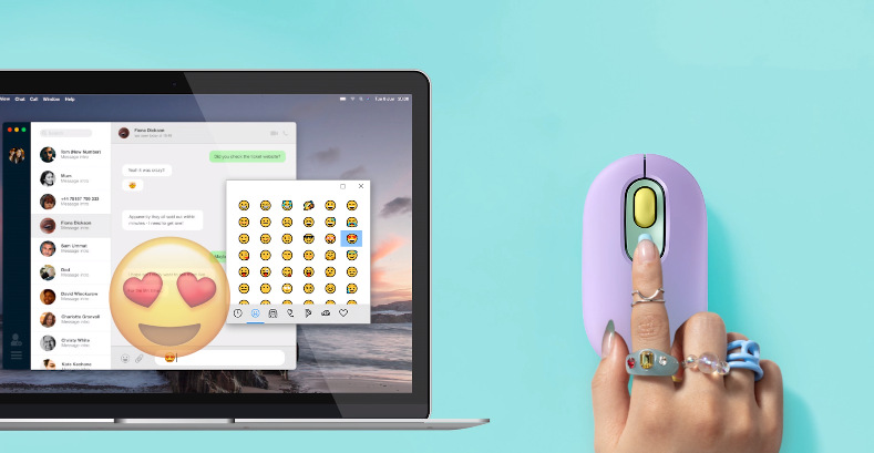 Myš Logitech POP - daydream