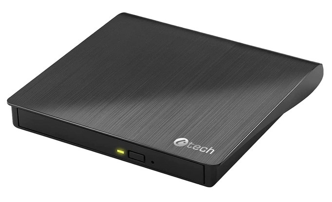 Externí DVD vypalovačka C-Tech DVD-USB-AC